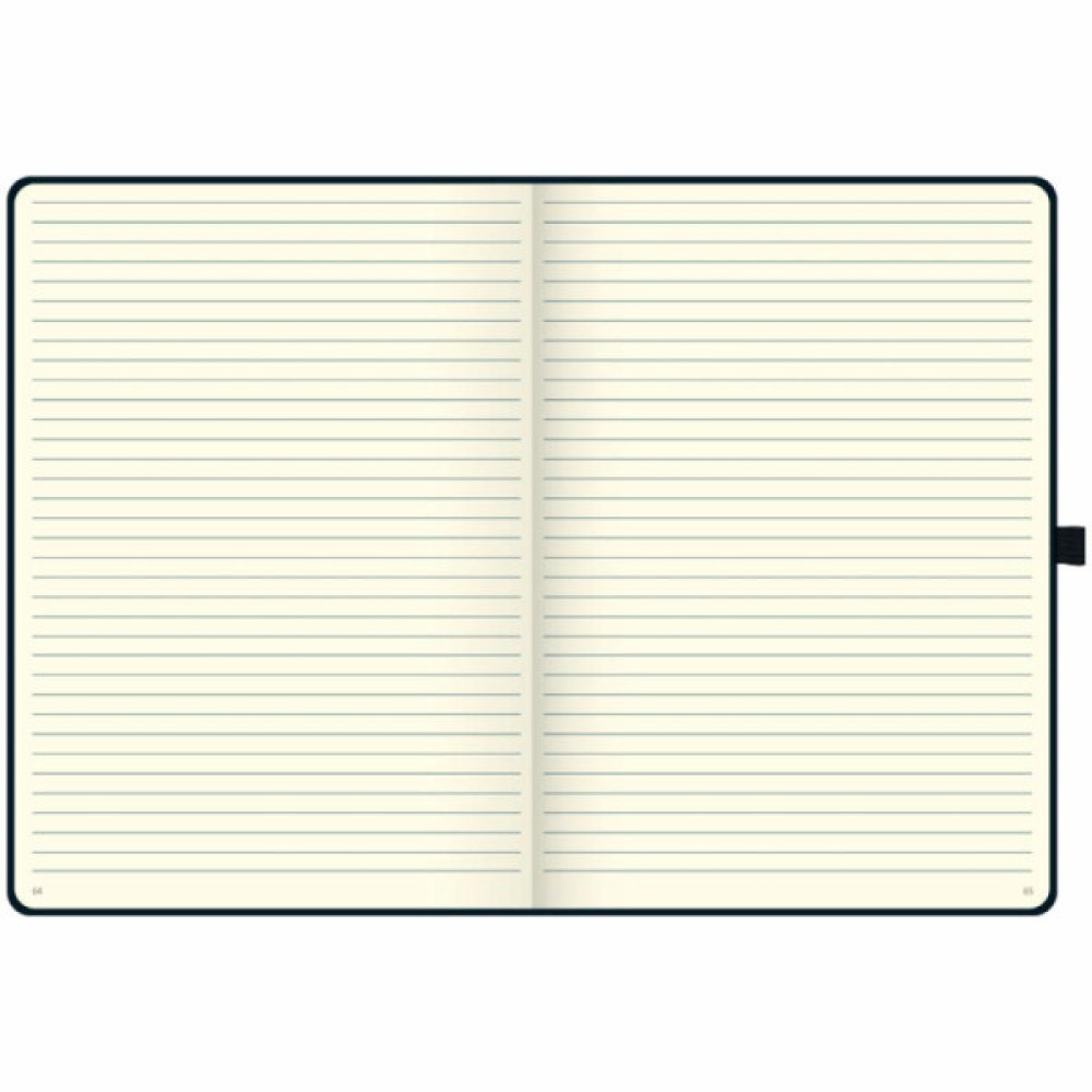 Блокнот Brunnen Компаньйон А4 в лінійку 96 аркушів Чорний (10-552 87 05)