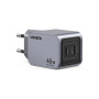 Зарядний пристрій Ugreen 2xUSB-C PD45W GaN X707 gray (35008)