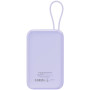 Батарея універсальна Canyon 10000mAh OnPower 101 PD/22.5W built-in cable Purple (CNS-CPB101PU)