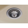 Мийка кухонна GRANADO RONDA ivory з сифоном (470*490mm.) (gr2204)