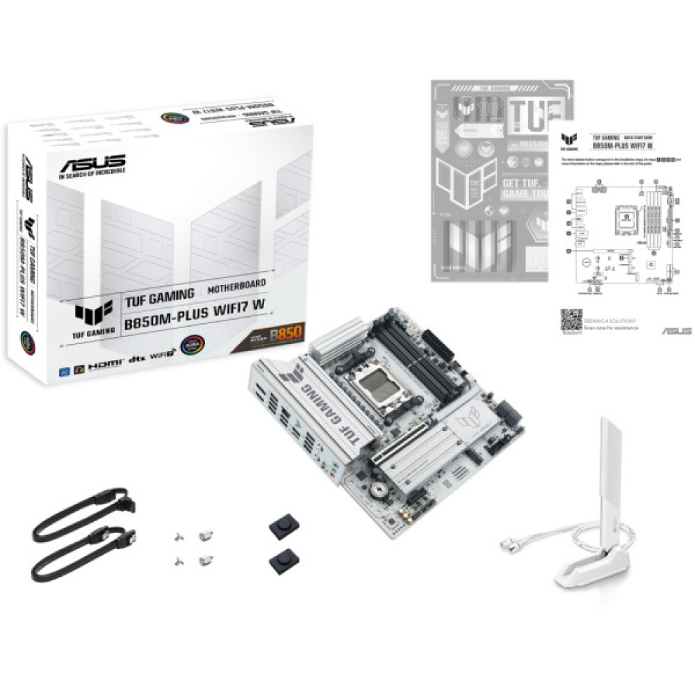 Материнська плата ASUS TUF GAMING B850M-PLUS WIFI7 W