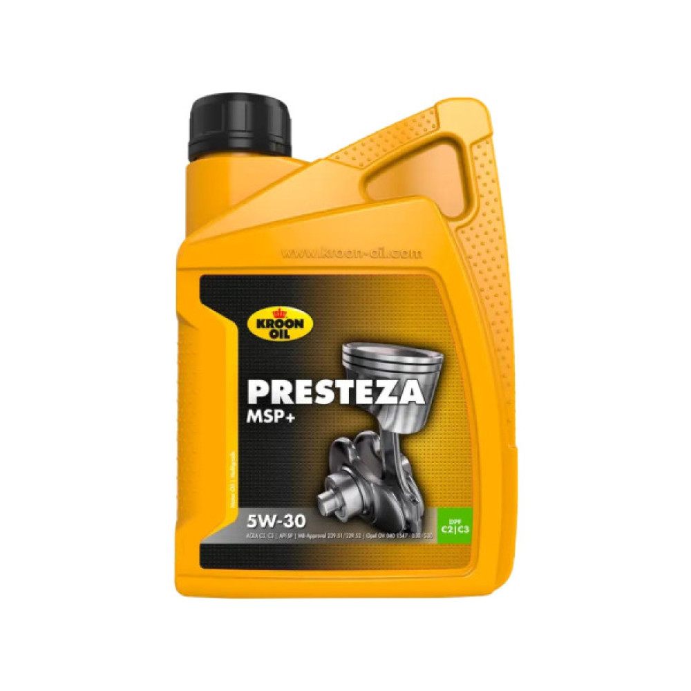 Моторна олива Kroon-Oil PRESTEZA MSP+ 5W-30 1л (KL 33228)