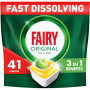 Таблетки для посудомийних машин Fairy Original All in One Lemon 41 шт. (8700216237239) Таблетки для посудомийних машин Fairy Original All in One Lemon 41 шт. (8700216237239)