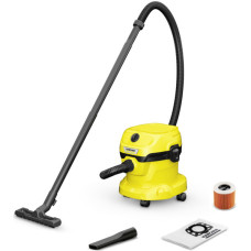 Пилосос професійний Karcher WD 2 Plus V-12/4/18/C, 1000Вт, контейнер 12л, 4.25кг