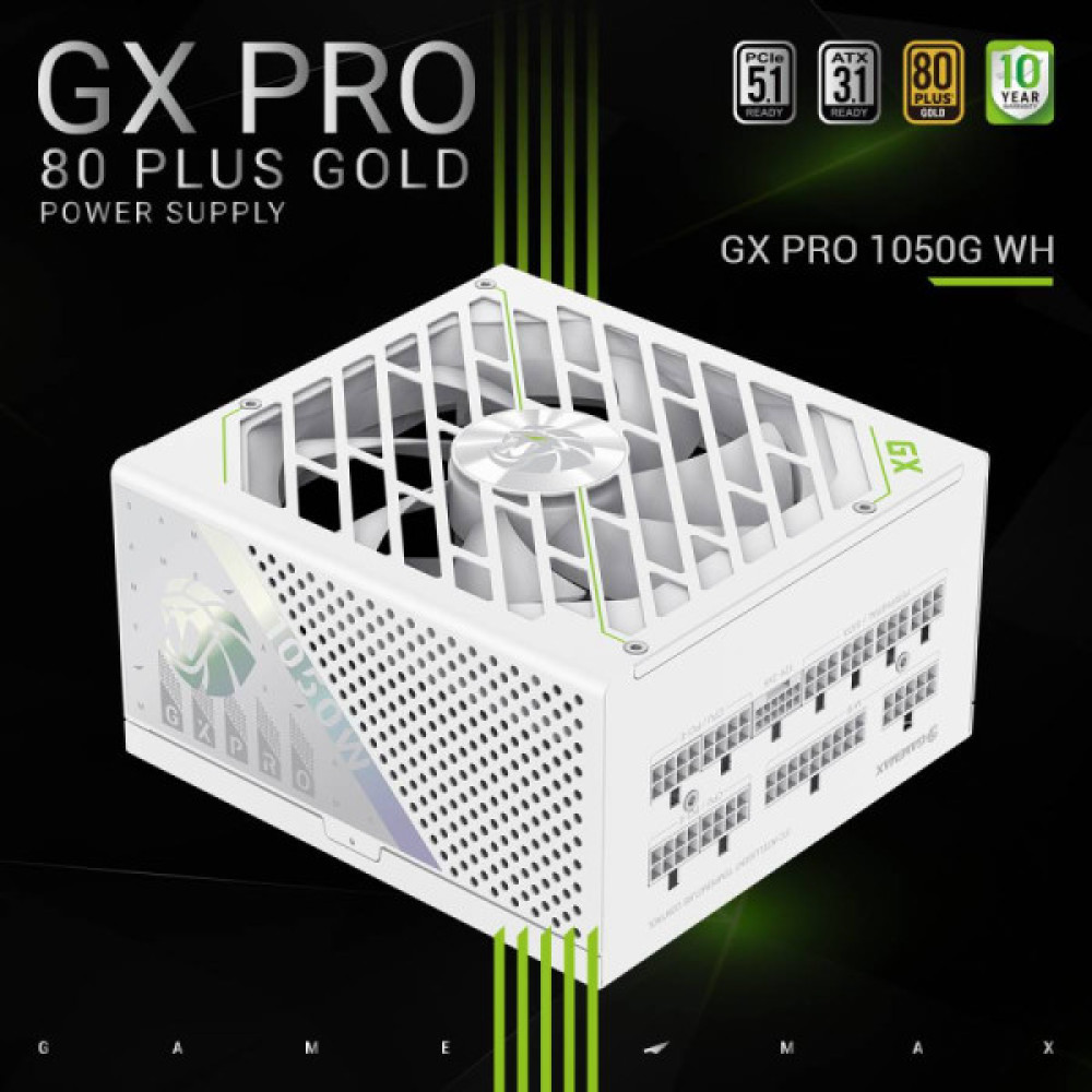 GAMEMAX GX PRO 1050G WH