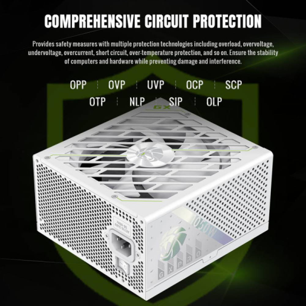 GAMEMAX GX PRO 1050G WH