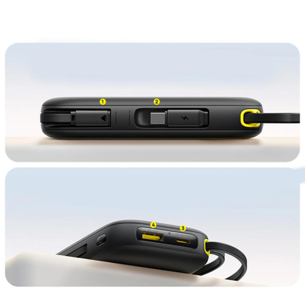 Батарея універсальна Baseus EnerFill FC31 20000mAh 45W, Digital Display, Cosmic Black (P10082105123-00)