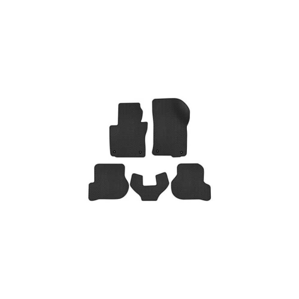 Килимок в салон EVAtech Skoda Octavia A5 (AT, 4 clips) 2004-2013 2 пок (SK12165CB5TL4RBB)