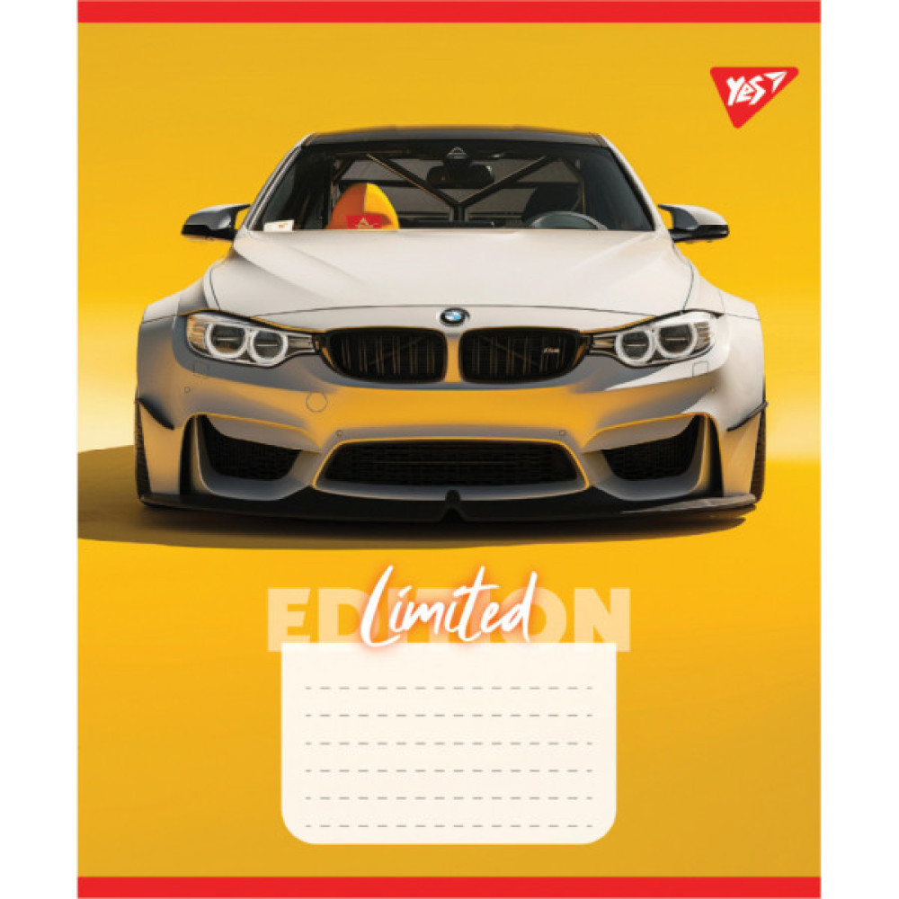 Зошит Yes Limited edition А5 36 аркушів лінія (767922)