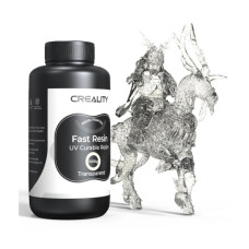 Фотополімерна смола Creality Resin, LCD Fast, 1кг, transparent (3302180006) Фотополімерна смола Creality Resin, LCD Fast, 1кг, transparent (3302180006)