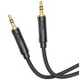 Кабель мультимедійний 3.5mm M to 3.5mm M 1.0m Black HOCO (6942007625463) Кабель мультимедійний 3.5mm M to 3.5mm M 1.0m Black HOCO (6942007625463)
