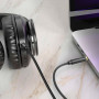 Кабель мультимедійний 3.5mm M to 3.5mm M 1.0m Black HOCO (6942007625463) Кабель мультимедійний 3.5mm M to 3.5mm M 1.0m Black HOCO (6942007625463)