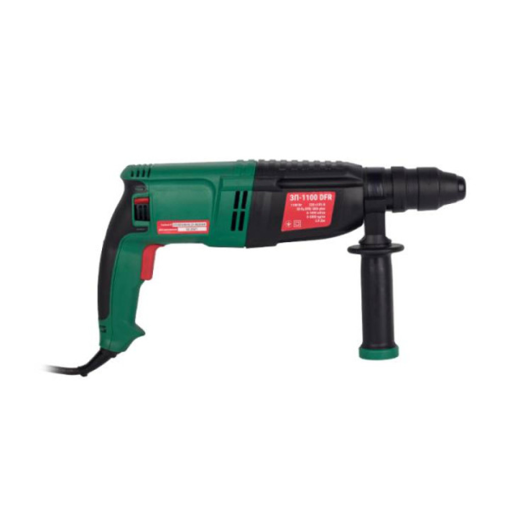 Перфоратор Зеніт ЗП-1100 DFR SDS-Plus+ШЗП 1100Вт 2.8Дж 3.4кг кейс