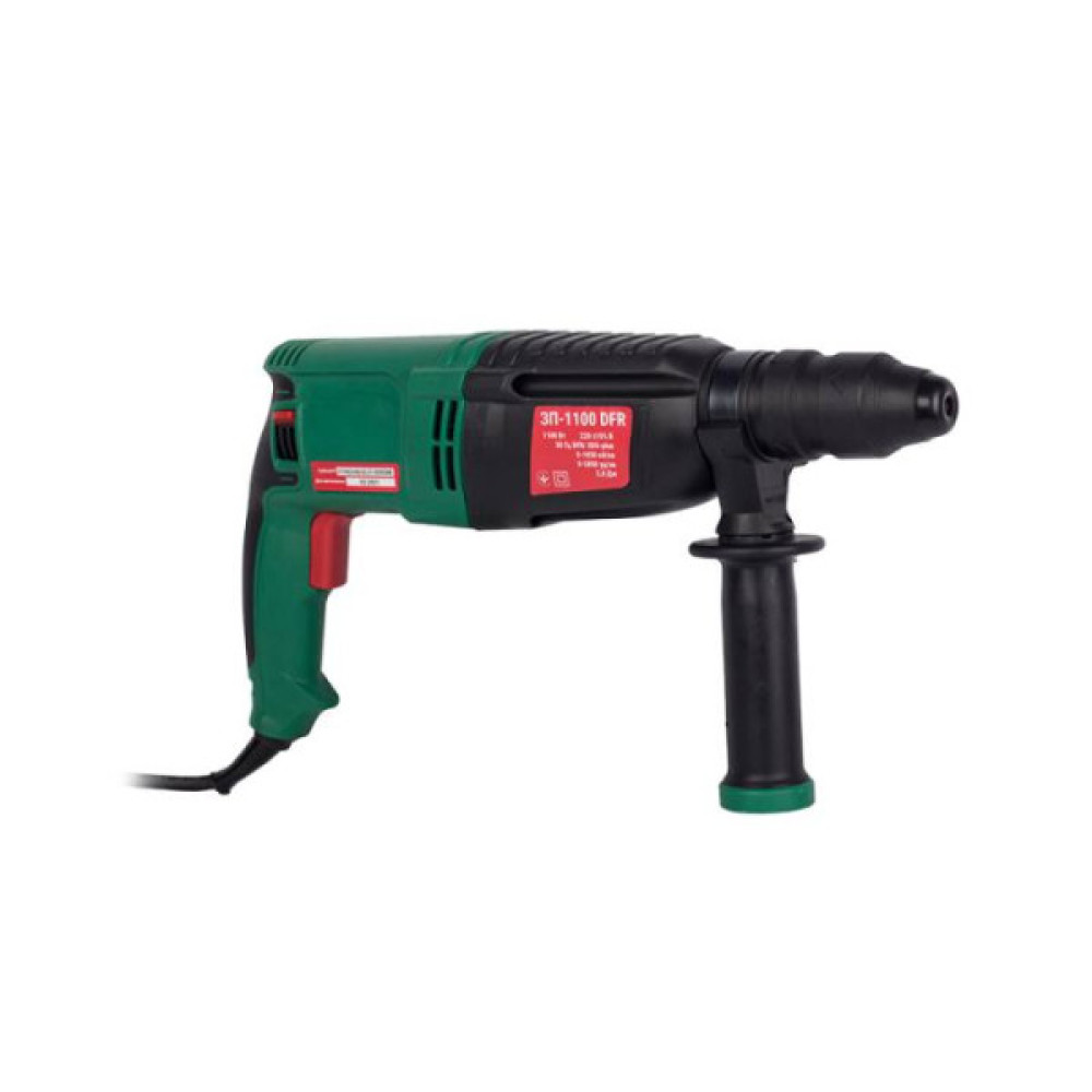 Перфоратор Зеніт ЗП-1100 DFR SDS-Plus+ШЗП 1100Вт 2.8Дж 3.4кг кейс