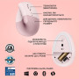 Мишка Logitech Lift Vertical Ergonomic Wireless/Bluetooth Rose (910-006478) Мишка Logitech Lift Vertical Ergonomic Wireless/Bluetooth Rose (910-006478)