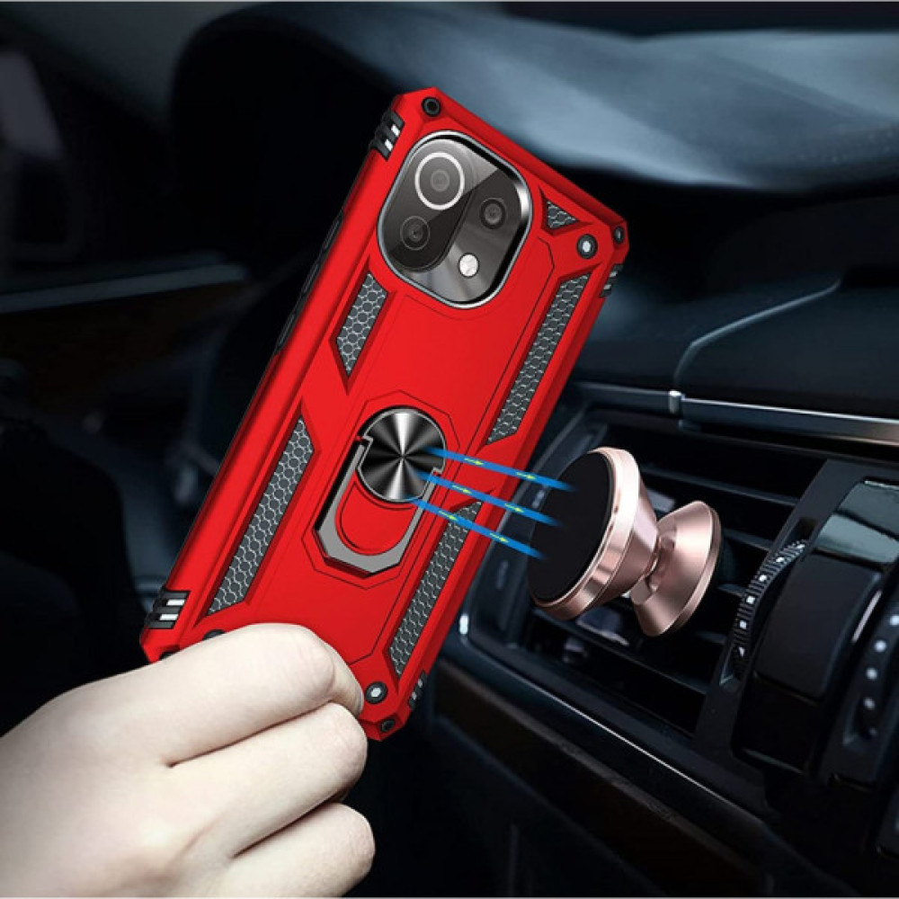 Чохол до мобільного телефона BeCover Military Xiaomi Mi 11 Lite / Mi 11 Lite 5G Red (706644) Чохол до мобільного телефона BeCover Military Xiaomi Mi 11 Lite / Mi 11 Lite 5G Red (706644)