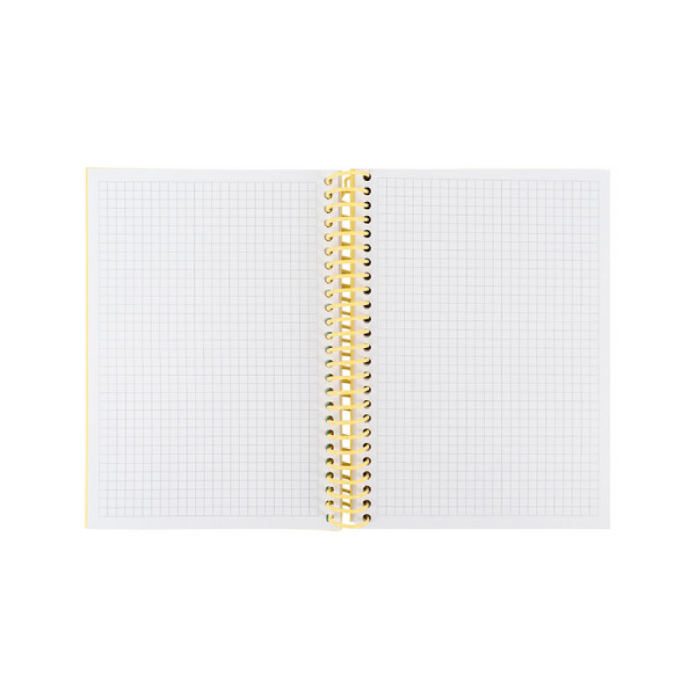 Блокнот Axent на спіралі А5 120 аркушів, клітинка, тверда обкладинка, Dreams (8464-4-A)