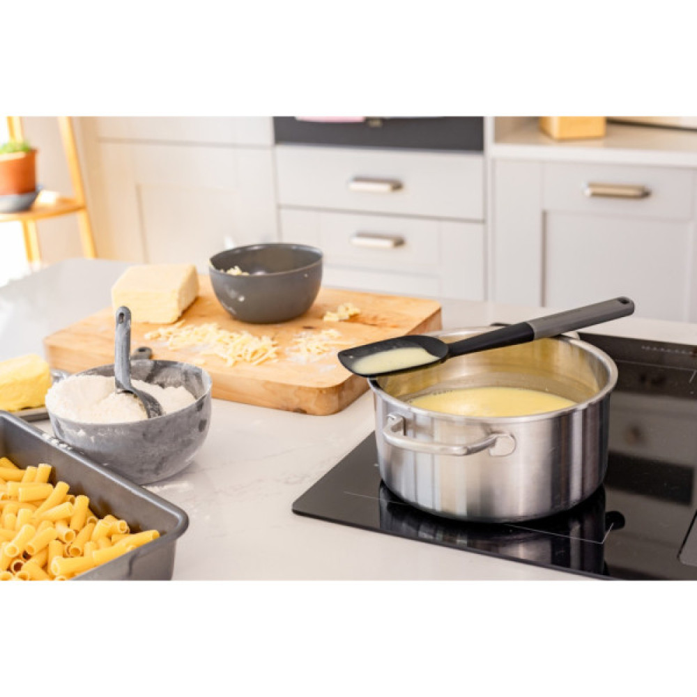 Лопатка кухонна KitchenAid Classic для тіста 30 см сірий (KHA030OHCHGG)