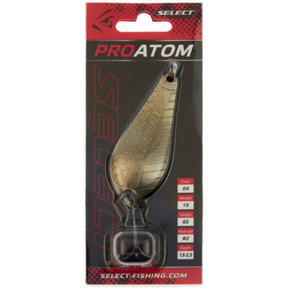 Блешня Select ProAtom 15.0g 65mm 04 (1870.68.34)