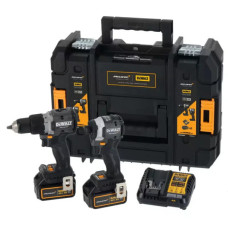 Набір із двох акумуляторних інструментів DeWalt McLaren F1 TEAM LIMITED EDITION 18В XR дриль-шурупокрут DCD85 шурупокрут акумуляторний DCF85 акб 2х5А·год ЗП кейс 6.5кг