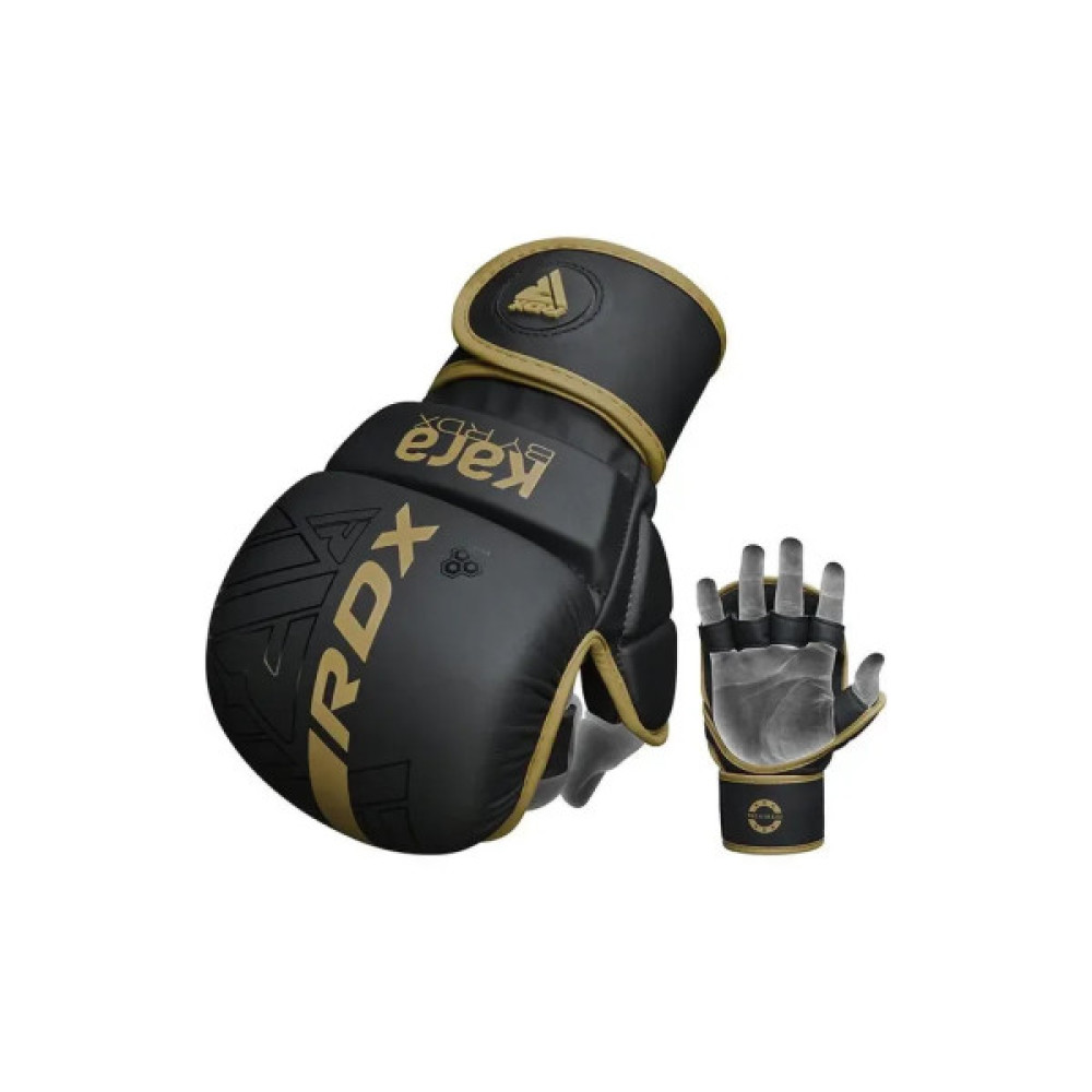 Рукавички для MMA RDX F6 Kara Matte Golden Plus L/XL (GSR-F6MGL-L/XL+)