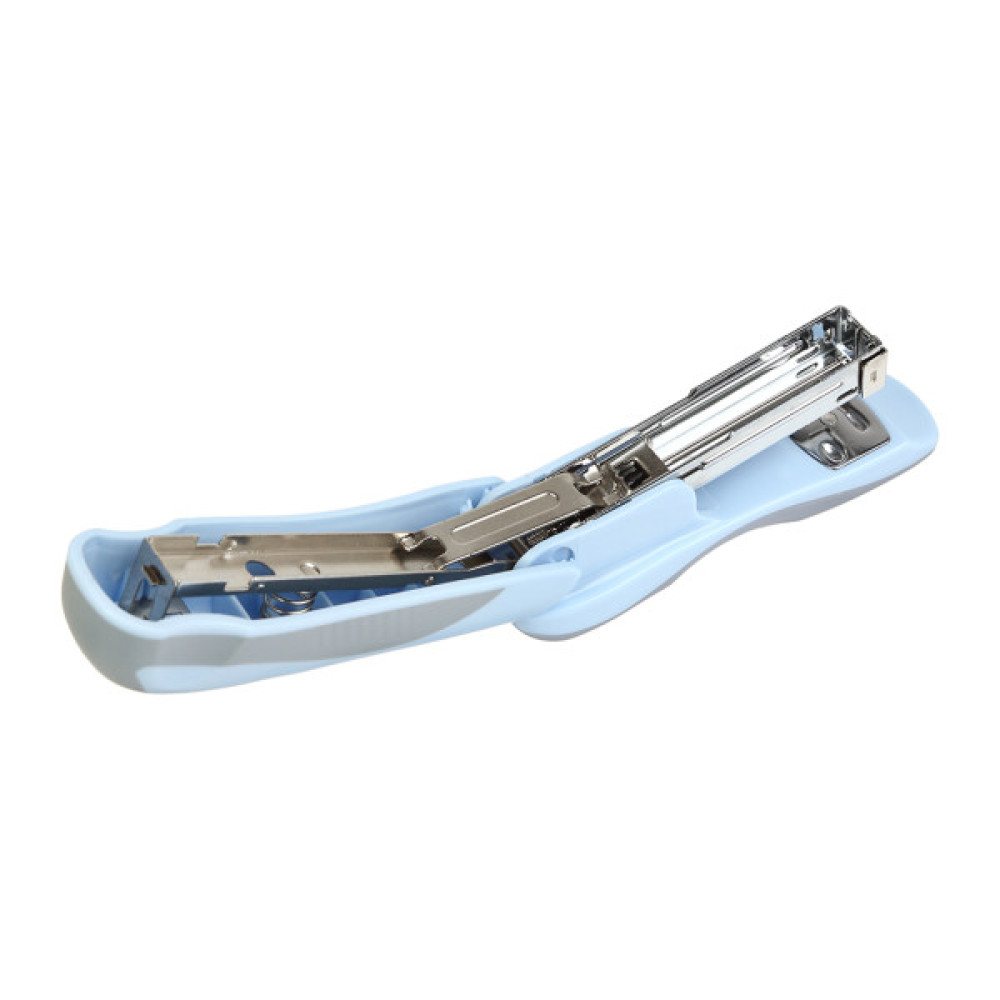 Степлер Buromax пластиковий PASTEL, 20 аркушів, (скоби №24, 26), 111 х 62 х 32 мм, блакитний (BM.4215-14)