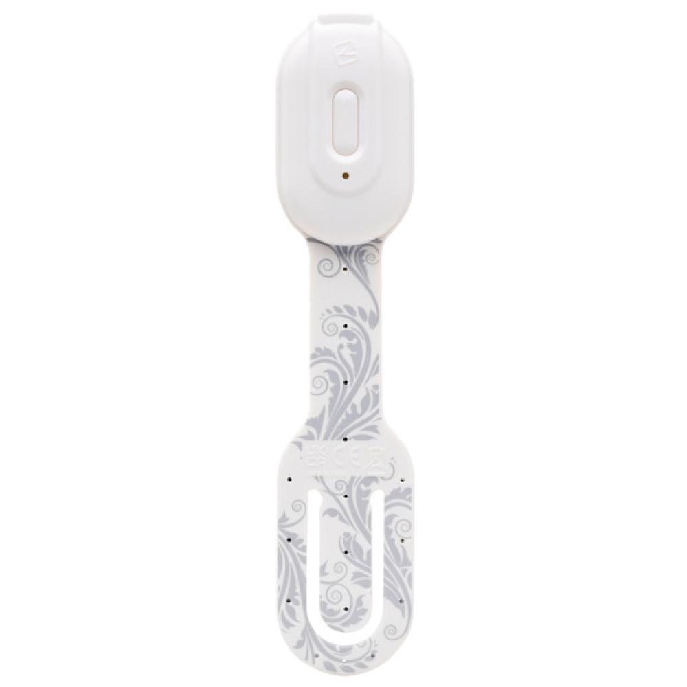 Закладки для книг Flexilight ліхтарик Rechargeable - Білі квіти (FLRWF)