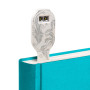 Закладки для книг Flexilight ліхтарик Rechargeable - Білі квіти (FLRWF) Закладки для книг Flexilight ліхтарик Rechargeable - Білі квіти (FLRWF)