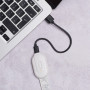 Закладки для книг Flexilight ліхтарик Rechargeable - Білі квіти (FLRWF) Закладки для книг Flexilight ліхтарик Rechargeable - Білі квіти (FLRWF)