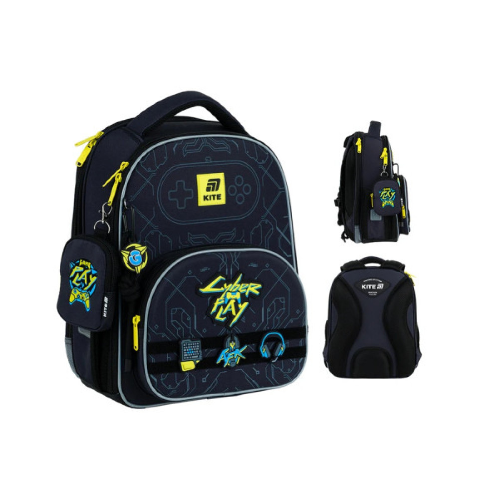 Портфель Kite Education каркасний 556 Cyber (K25-556M-2)