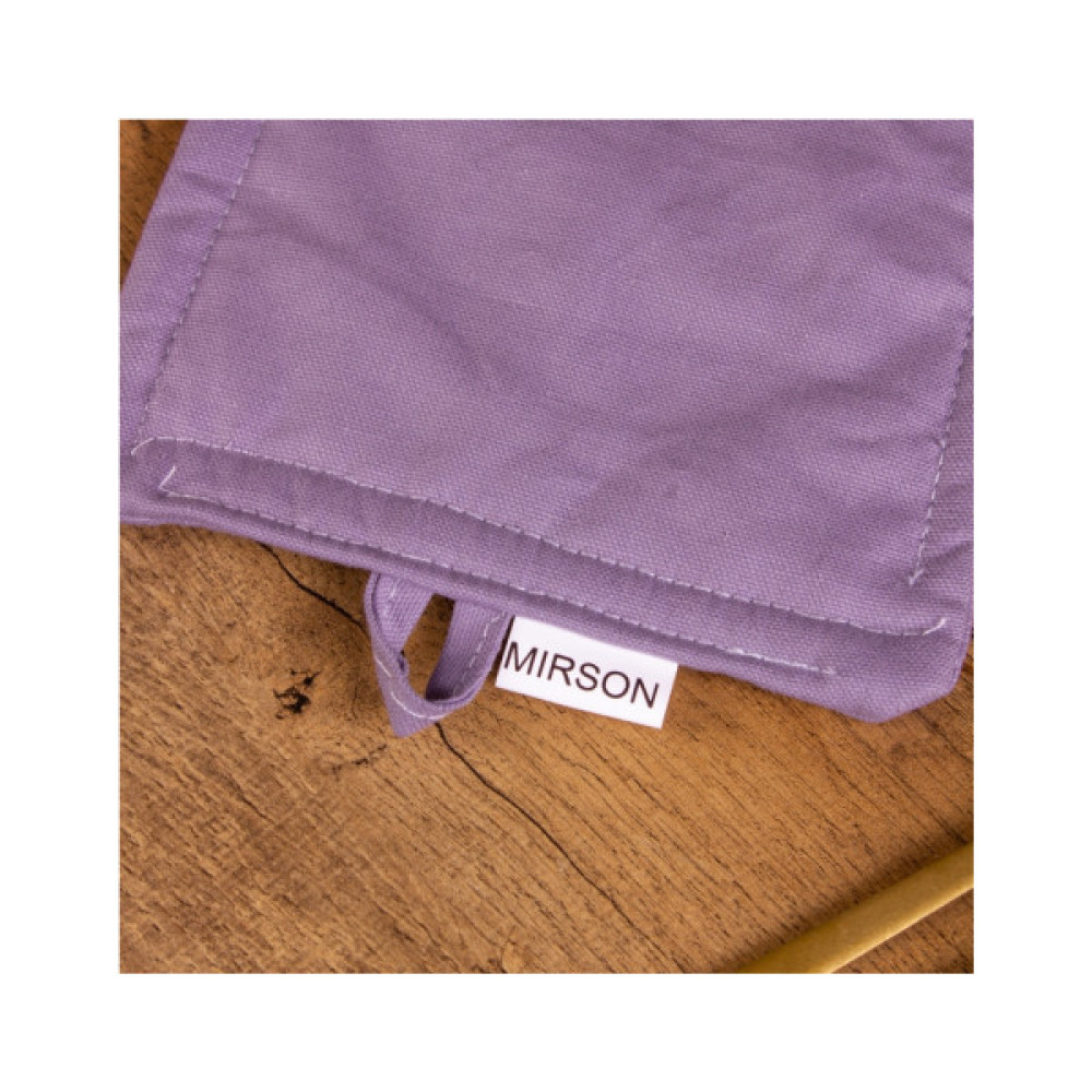 Кухонна прихватка MirSon рогожа/напівпанама №214 - Lavender (2200006754336) Кухонна прихватка MirSon рогожа/напівпанама №214 - Lavender (2200006754336)