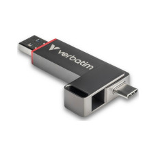 USB флеш накопичувач Verbatim 256GB QuickStick USB 3.2/USB-C (32041) USB флеш накопичувач Verbatim 256GB QuickStick USB 3.2/USB-C (32041)