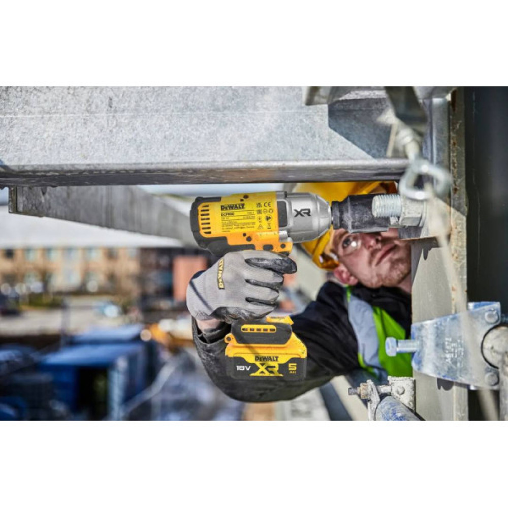 Гайковерт ударний DeWalt XR Li-Ion 18В 1898Нм 2300об/хв 2200уд/хв 1/2" 2.9кг без АКБ та ЗП