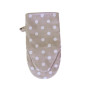 Кухонна прихватка Прованс Рукавичка Горох беж 29х18 (009476)