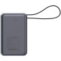 Батарея універсальна Canyon 20000mAh OnPower 600 PD/65W built-in cable Dark Grey (CNS-CPB600DG) Батарея універсальна Canyon 20000mAh OnPower 600 PD/65W built-in cable Dark Grey (CNS-CPB600DG)