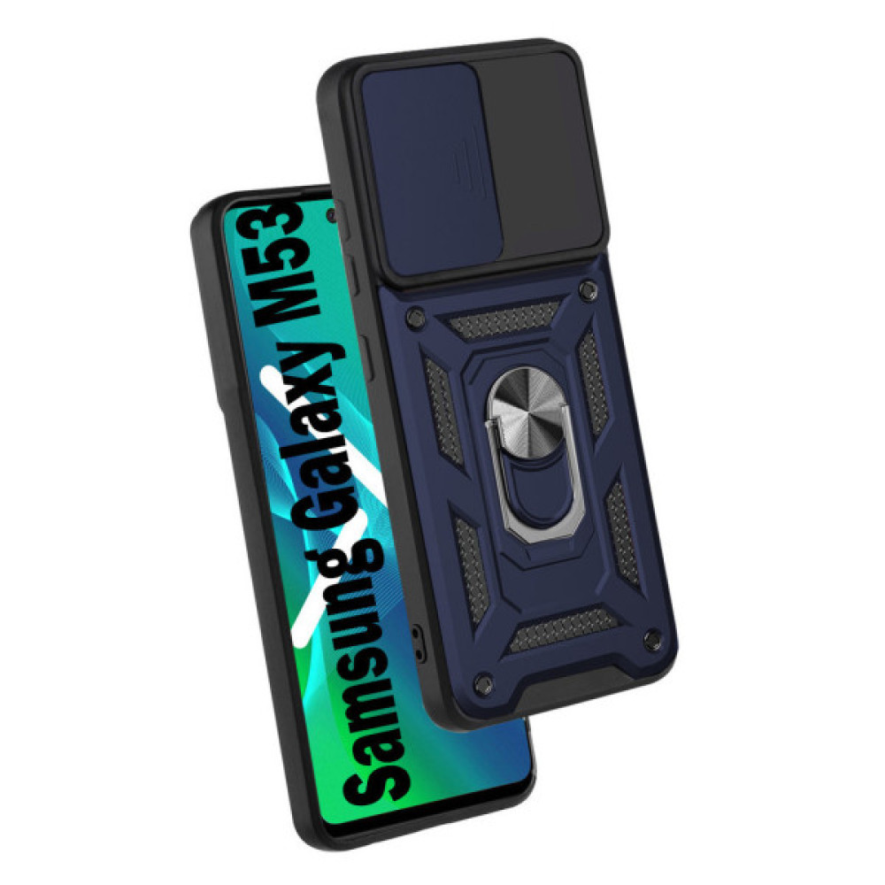 Чохол до мобільного телефона BeCover Military Samsung Galaxy M53 SM-M536 Blue (707392) Чохол до мобільного телефона BeCover Military Samsung Galaxy M53 SM-M536 Blue (707392)