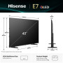 Телевізор Hisense 43E7Q Телевізор Hisense 43E7Q