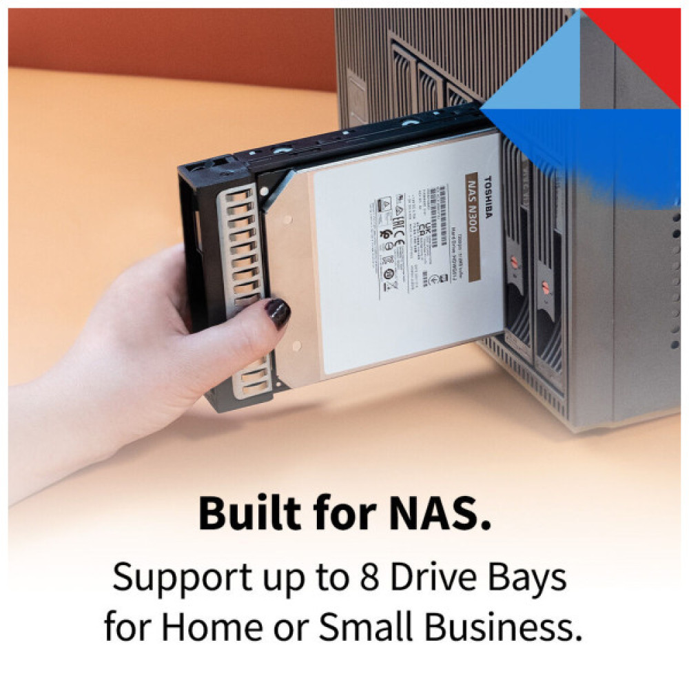 Жорсткий диск 3.5" 14TB N300 Toshiba (HDWG51EUZSVA)