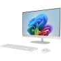 Комп'ютер персональний моноблок HP All-in-One 23.8" FHD IPS AG, AMD R5-340 AI, 16GB, F512GB, UMA, WiFi, кл+м, Win11, білий