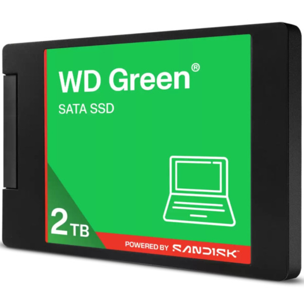 Накопичувач SSD 2.5" 2TB GREEN WD (WDS200T5G0A-00CPT0)