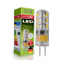 Лампочка Eurolamp LED силикон G4 2W 4000K 220V (LED-G4-0240(220)) Лампочка Eurolamp LED силикон G4 2W 4000K 220V (LED-G4-0240(220))
