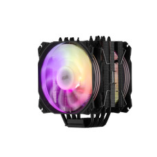 Процесорний кулер 2E GAMING Air Cool AC120D6-ARGB, LGA1851, 1700, 1366, 1200, 115x, AM5, AM4, AM3, AM3+, AM2, AM2+, FM2, FM1, 4pin PWM, 3pin +5VARGB, TDP 200W