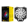 Процесорний кулер 2E GAMING Air Cool AC120D6-ARGB, LGA1851, 1700, 1366, 1200, 115x, AM5, AM4, AM3, AM3+, AM2, AM2+, FM2, FM1, 4pin PWM, 3pin +5VARGB, TDP 200W