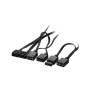 Процесорний кулер 2E GAMING Air Cool AC120D6-ARGB, LGA1851, 1700, 1366, 1200, 115x, AM5, AM4, AM3, AM3+, AM2, AM2+, FM2, FM1, 4pin PWM, 3pin +5VARGB, TDP 200W