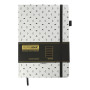 Книга записна Buromax RELAX А5 96 аркушів лінія, сріблястий (BM.295201-24) Книга записна Buromax RELAX А5 96 аркушів лінія, сріблястий (BM.295201-24)