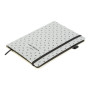 Книга записна Buromax RELAX А5 96 аркушів лінія, сріблястий (BM.295201-24) Книга записна Buromax RELAX А5 96 аркушів лінія, сріблястий (BM.295201-24)