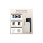 Батарея універсальна Choetech Magnetic Wireless 10000mAh 20W, PD, Qi-15W, USB-C In/Out, buid-in cabel, White (B735-CCWH)