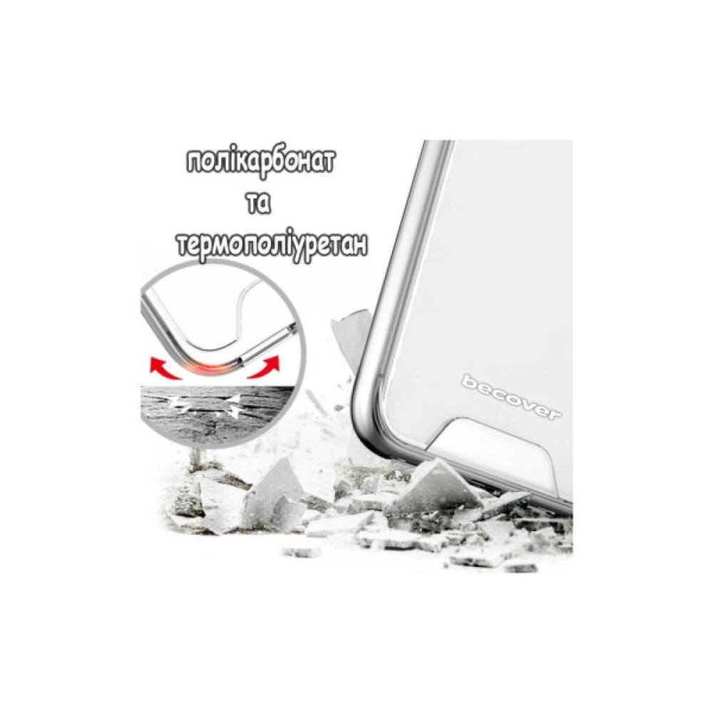 Чохол до мобільного телефона BeCover Space Case Apple iPhone 15 Plus Transparancy (709937)