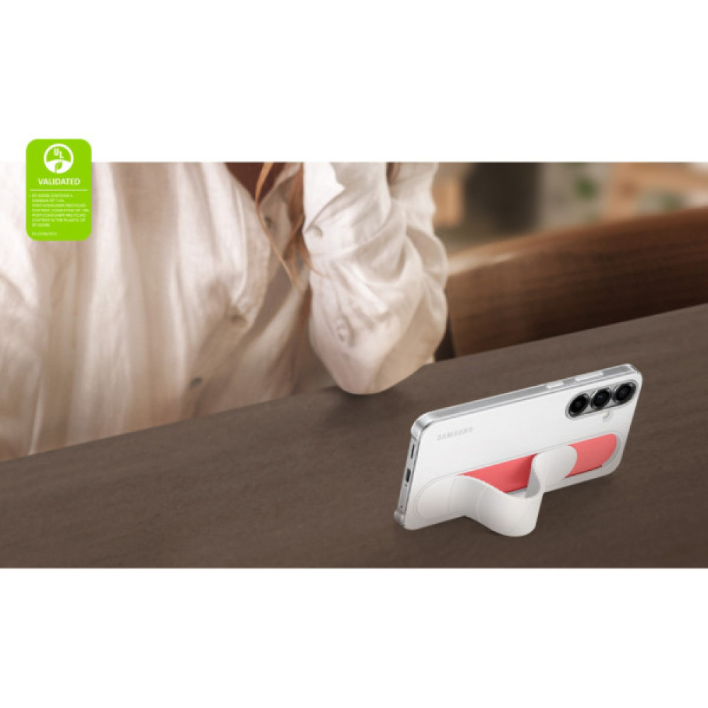 Чохол до мобільного телефона Samsung Galaxy S25+ (S936) Standing Grip case Grey (EF-GS936CJEGWW) Чохол до мобільного телефона Samsung Galaxy S25+ (S936) Standing Grip case Grey (EF-GS936CJEGWW)