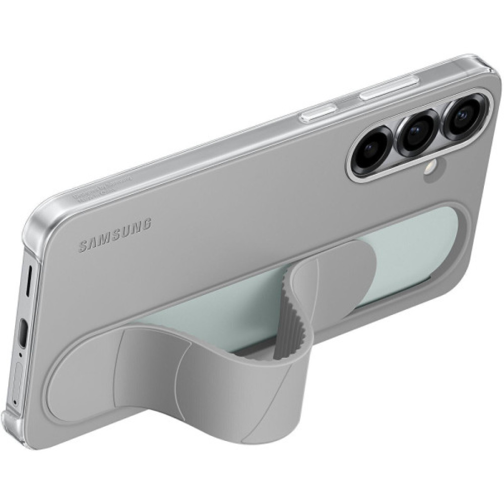 Чохол до мобільного телефона Samsung Galaxy S25+ (S936) Standing Grip case Grey (EF-GS936CJEGWW) Чохол до мобільного телефона Samsung Galaxy S25+ (S936) Standing Grip case Grey (EF-GS936CJEGWW)